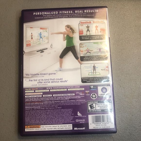 Kinect Your Shape Fitness Evolved - Picture 2 of 6